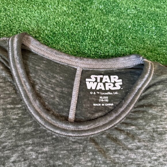 Star Wars Baby Yoda Naps Snacks Short Sleeve Loungewear Pajama Sleepwear Top XL - Picture 9 of 15